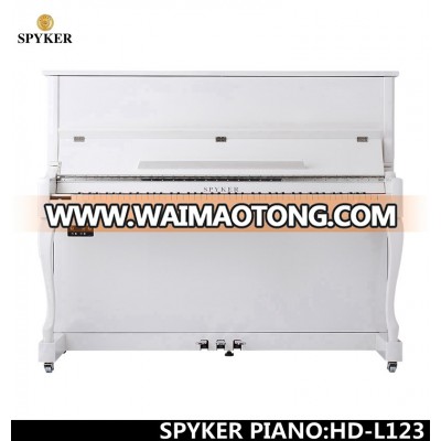 SPYKER High Quality white Polish upright digital Piano HD-L123