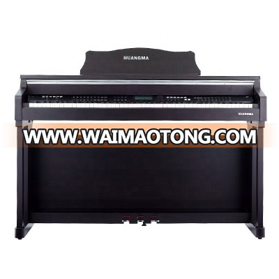 HuangMa High Quality black Polish digital upright piano HD-8838PM