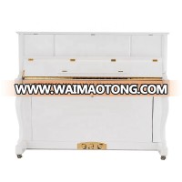 SPYKER High Quality white Polish Acoustic upright mechanical piano HD-L123G