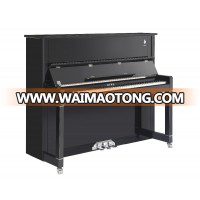 Duke black polished baby upright piano wooden high quality piano made in China W23