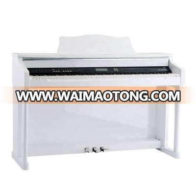 HuangMa High Quality white Polish digital upright piano HD-8838M