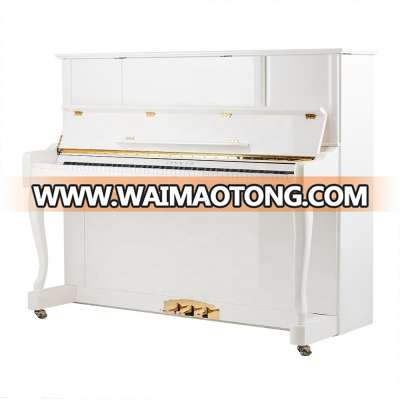 SPYKER Acoustic Upright Piano White Polish Wholesale in Stock